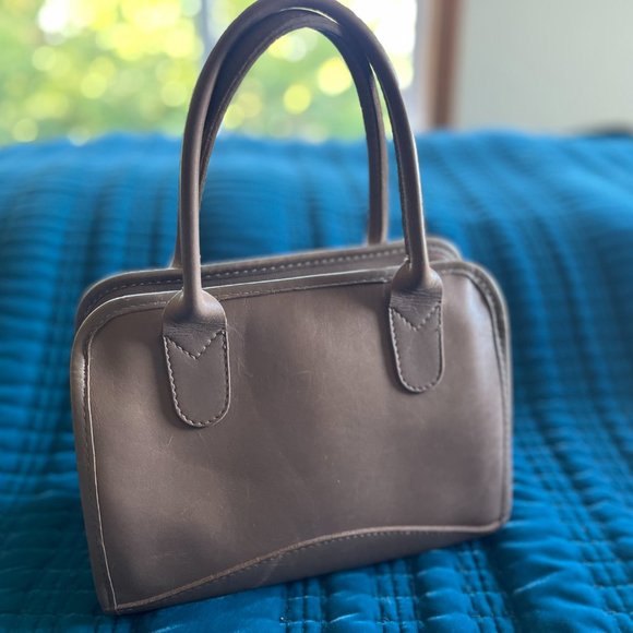 Vintage Michael Green Leather Purse - Picture 3 of 3